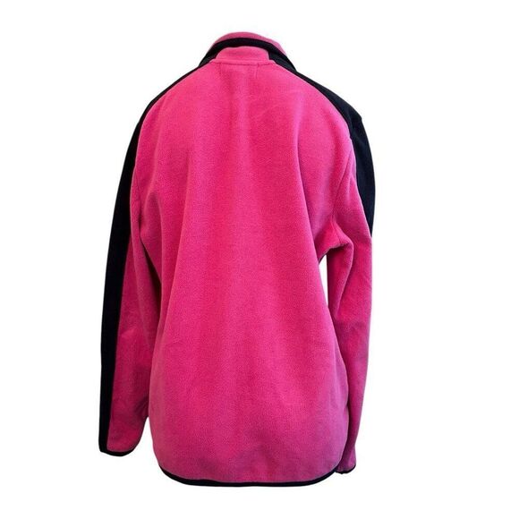 Lauren Ralph Lauren Womens XL Pink  Active Full Zip Fleece Sweater Jacket LRL - Picture 3 of 5